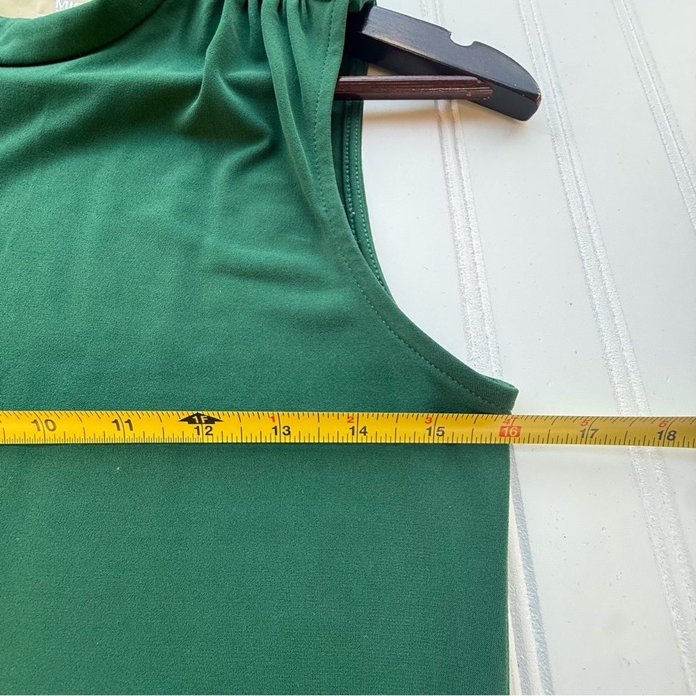 Michael Kors Forest Green Midi Dress - Picture 5 of 7